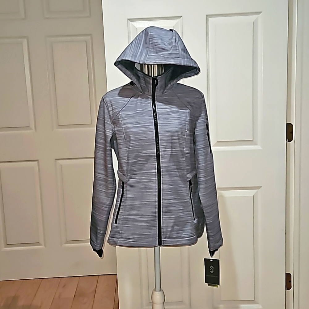 Free County Softshell Women 4 Way Stretch Jacket Size L